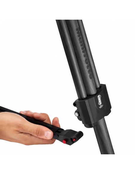 TRÍPODE 645 FAST TWIN PATA DOBLE CON SEMIESFERA 2 EN 1 EN CARBONO MANFROTTO- MFMVTTWINFC