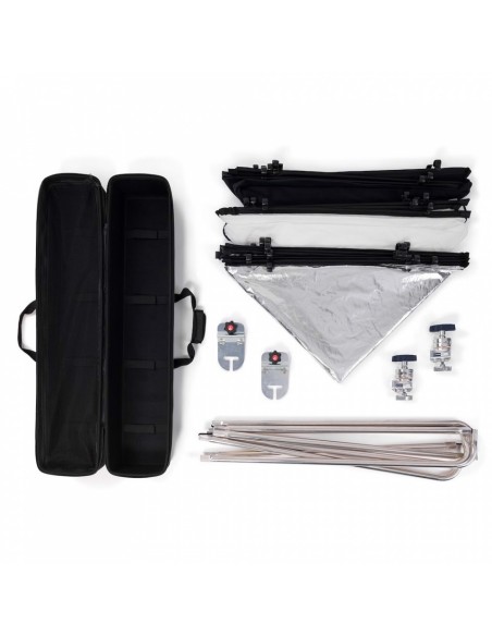 PRO SCRIM 'TODO EN UNO' KIT GRANDE 2X2 M MANFROTTO- MFMLLC2201K