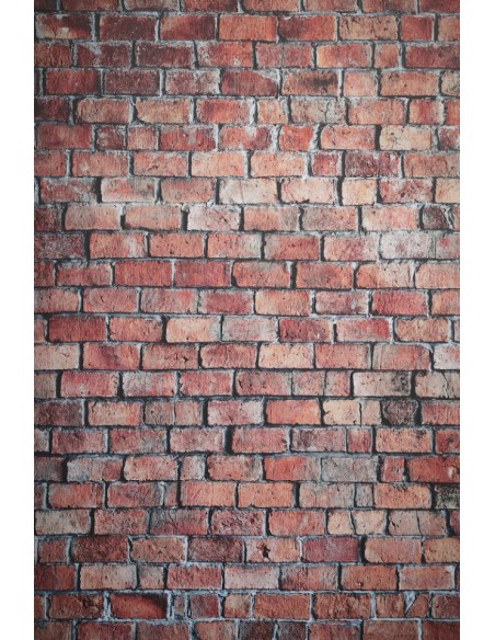 FONDO PLEGABLE DOBLE CARA SERIE URBAN ROJO CLÁSICO/ LADRILLO BLANCO 1.5 X 2.1M MANFROTTO- LLLB5706