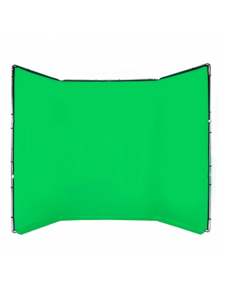 FONDO CHROMA KEY FX 4x2,9 M VERDE KIT DE MONTAJE MANFROTTO- MFMLBG4301KG