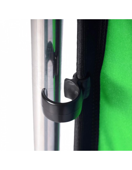 FONDO CHROMA KEY FX 4x2,9 M VERDE KIT DE MONTAJE MANFROTTO- MFMLBG4301KG