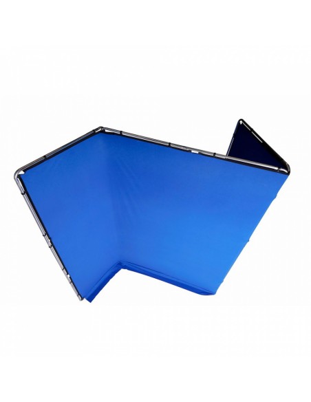 FONDO CHROMA KEY FX 4x2,9 M AZUL KIT DE MONTAJE MANFROTTO- MFMLBG4301KB