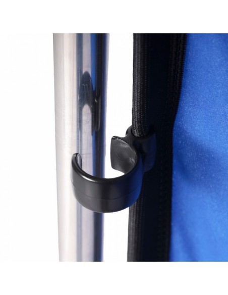 FONDO CHROMA KEY FX 4x2,9 M AZUL KIT DE MONTAJE MANFROTTO- MFMLBG4301KB