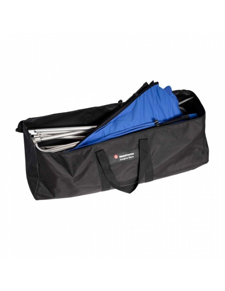 FONDO CHROMA KEY FX 4x2,9 M AZUL KIT DE MONTAJE MANFROTTO- MFMLBG4301KB