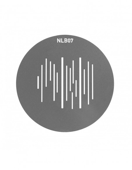 GOBOS JUEGO DE 10 SET 1 PARA ACCESORIO DE PROYECCIÓN BM NANLITE- NAASGBBMSET1