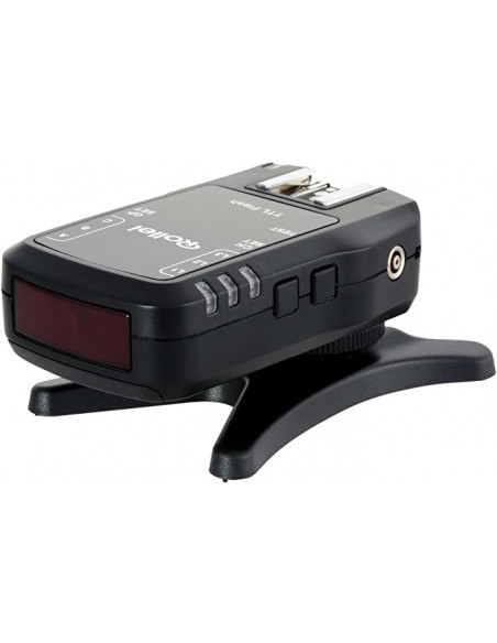 TRANSMISOR Y RECEPTOR SET DE FLASH POR RADIO PROFESIONAL TRIGGER DUAL CANON/ NIKON ROLLEI- P28002