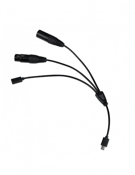 DIVISOR DE CABLE USB-C A DMX NANLITE - NACBDMXUSBC1/3