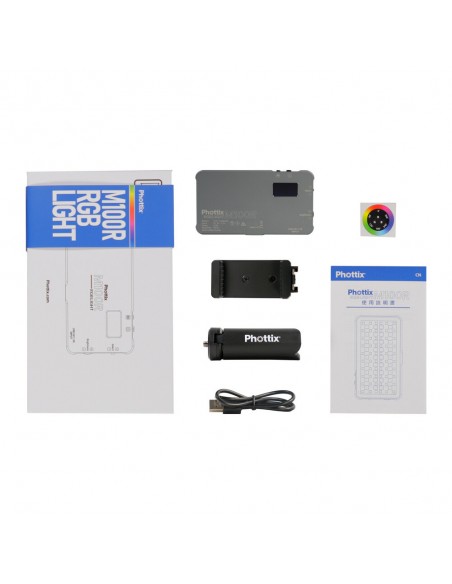 ANTORCHA LED MOBILE M100R RGB LIGHT PHOTTIX - P81418