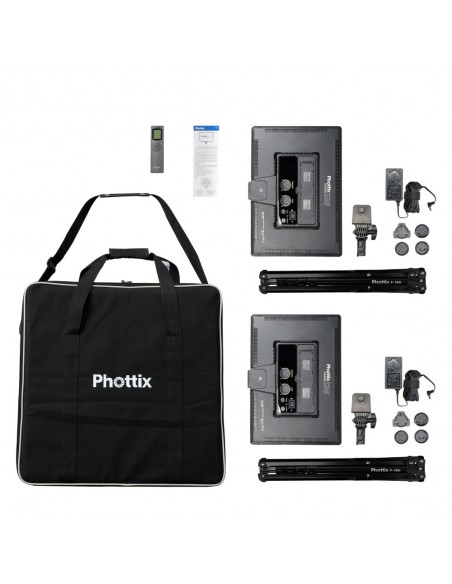 PANEL LED NUADA S3 II KIT 2 UNIDADES PHOTTIX -P81423