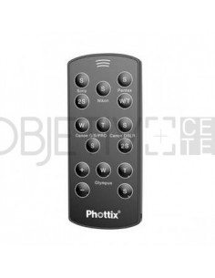 DISPARADOR IR 6 EN 1 INALÁMBRICO MULTIMARCA PHOTTIX - P10002