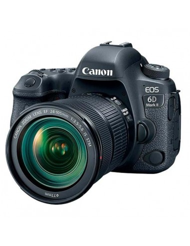 CÁMARA CANON EOS 6D MARK II CON OBJETIVO 24-105 MM F3.5- 5.6 IS STM CANON - 1897C003AA+9521B005AA