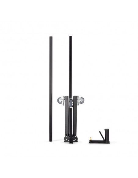 PIE DE ESTUDIO TIPO COLUMNA NEGRO CON RUEDAS MANFROTTO - MF231B