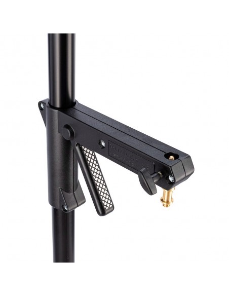 PIE DE ESTUDIO TIPO COLUMNA NEGRO CON RUEDAS MANFROTTO - MF231B