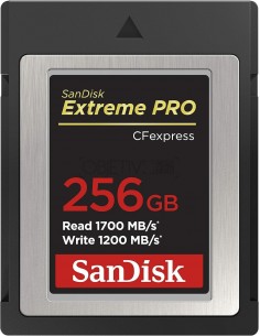 SANDISK TARJETA CFEXPRESS EXTREME PRO 1700MB/S 256GB