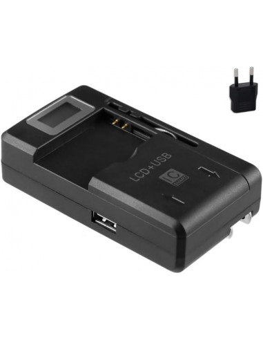 CARGADOR UNIVERSAL BATERIAS LITIO Y SMARTPHONE - SCU-A368
