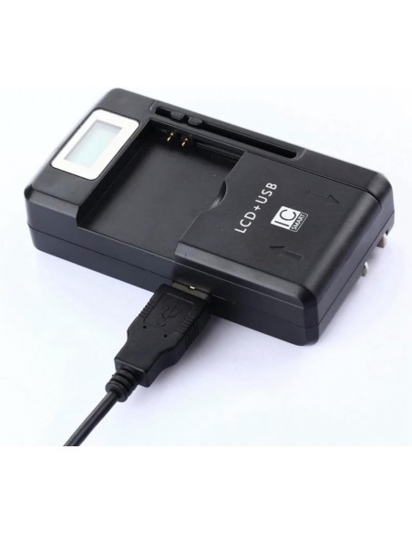 CARGADOR UNIVERSAL BATERIAS LITIO Y SMARTPHONE - SCU-A368