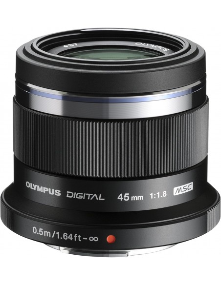 OBJETIVO OLYMPUS M. ZUIKO DIGITAL 45 MM F1.8 - NEGRO - ET-M4518