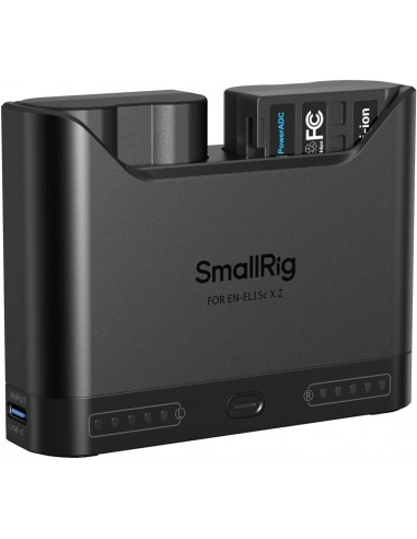 SMALLRIG KIT DE BATERÍAS EN-EL15C - 1940MAH - NIKON + CARGADOR DUAL - 5486