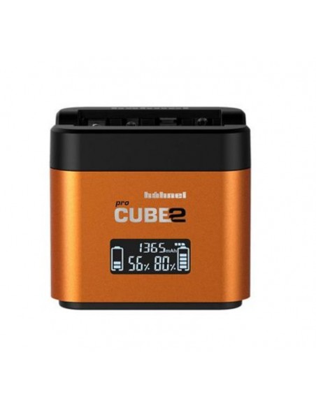 CARGADOR HAHNEL PRO CUBE2 DUAL HÄHNEL PARA SONY - NBX1 - FW50 - FZ100 - HI10005720