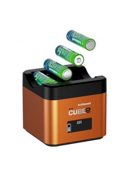 CARGADOR HAHNEL PRO CUBE2 DUAL HÄHNEL PARA SONY - NBX1 - FW50 - FZ100 - HI10005720