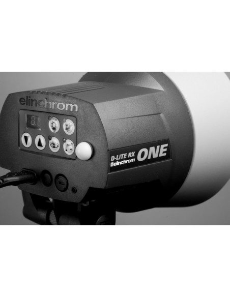 FLASH DE ESTUDIO COMPACTO D-LITE RX ONE NºGUIA 32,4 MULTIVOLTAJE ELINCHROM - EL20485
