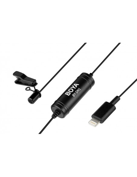 MICRÓFONO LAVALIER OMNIDIRECCIONAL PARA IOS BY-DM1 BOYA - BYDM1