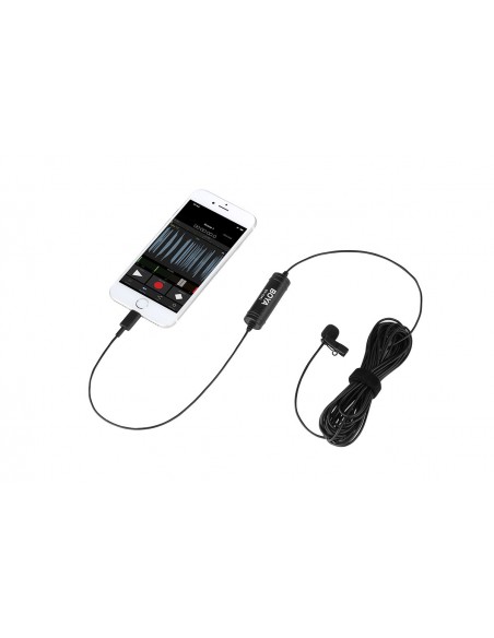 MICRÓFONO LAVALIER OMNIDIRECCIONAL PARA IOS BY-DM1 BOYA - BYDM1