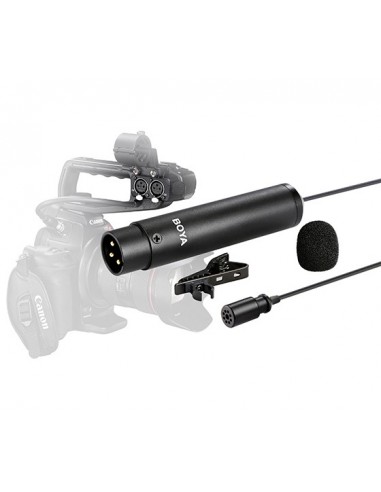 MICRÓFONO LAVALIER OMNIDIRECCIONAL PRO BY-M4OD BOYA - BYM4OD