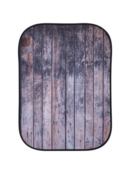 FONDO PLEGABLE DOBLE CARA SERIE URBAN MURO ABANDONADO/ VALLA DE MADERA 1.5 X 2.1M MANFROTTO - LLLB5715