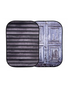 FONDO PLEGABLE DOBLE CARA PERSIANA METÁLICA/ PUERTA ABANDONADA 1.5 X 2.1 M MANFROTTO - LLLB5717