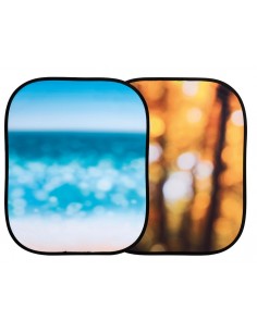 FONDO PLEGABLE DOBLE CARA HOJAS DE OTOÑO/ PAISAJE MARINO 1,5 X 1,20 M MANFROTTO - LLLB5731