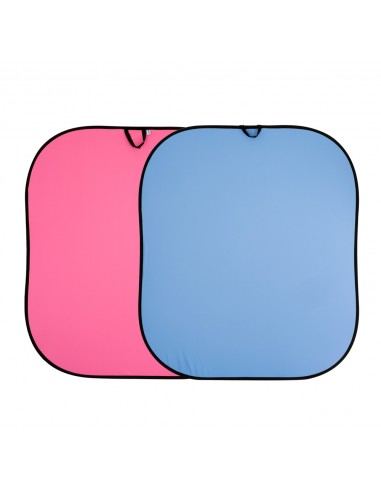 FONDO PLEGABLE LISO DOBLE CARA 1.8 X 2.1 AZUL/ ROSA MANFROTTO - LLLB6751