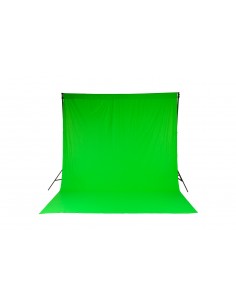FONDO CORTINA TELA CHROMA KEY VERDE 3 X 3.5 M MANFROTTO - LLLC5781