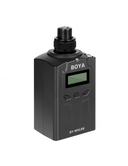 TRANSMISOR INALÁMBRICO UHF PRO ENCHUFABLE WXLR8PRO BOYA- BYWXLR8PRO