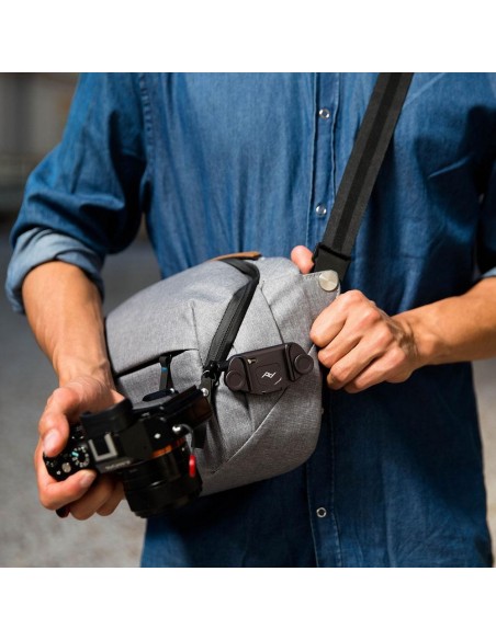 CLIP CAPTURE CAMERA V3 NEGRO CON ZAPATA STANDARD PEAK DESIGN- CPBK3