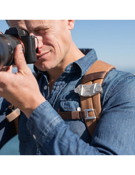 CLIP CAPTURE CAMERA V3 NEGRO CON ZAPATA STANDARD PEAK DESIGN- CPBK3