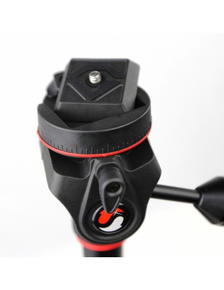 TRIPODE DE ALUMINIO TSA203P KIT CON CABEZAL Y MANGO STARBLITZ - TSA203P