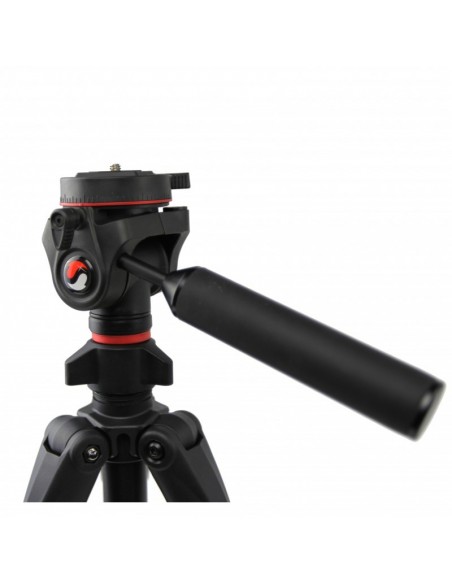 TRIPODE DE ALUMINIO TSA203P KIT CON CABEZAL Y MANGO STARBLITZ - TSA203P