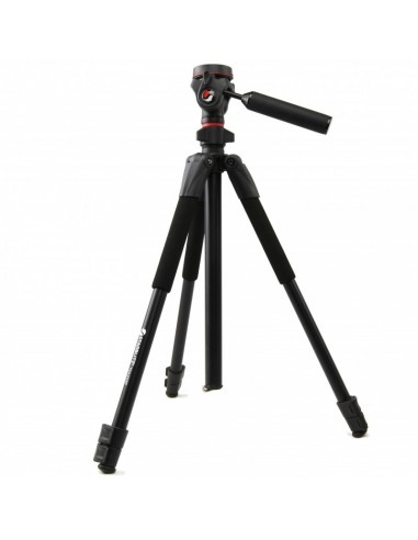 TRIPODE DE ALUMINIO TSA203P KIT CON CABEZAL Y MANGO STARBLITZ - TSA203P