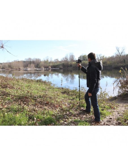 MONOPIÉ ALUMINIO 4 SECCIONES 49-150 CM NEGRO STARBLITZ - TSK101N