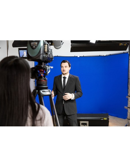 FONDO PANORAMICO 4M AZUL CHROMAKEY MANFROTTO- LLLB7643