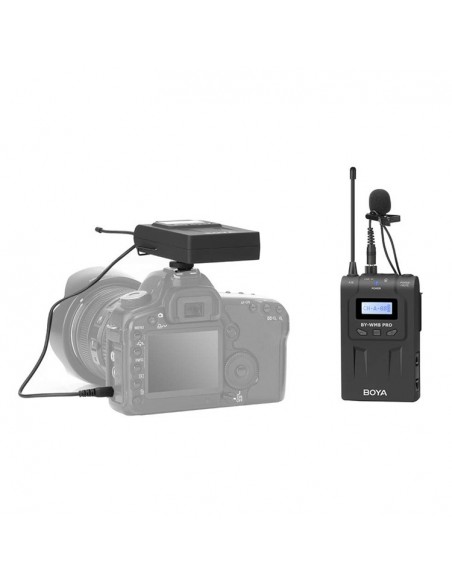 MICRÓFONO INALÁMBRICO UHF PRO 1TX Y 1RX BOYA- BYWM8PROK1