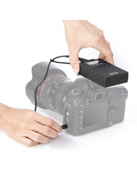 MICRÓFONO INALÁMBRICO UHF PRO 1TX Y 1RX BOYA- BYWM8PROK1