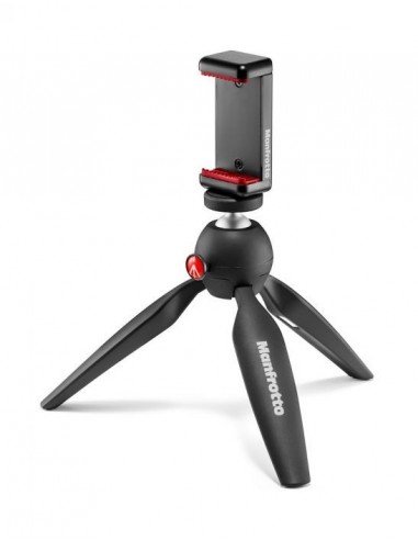 MINI TRÍPODE PIXI SMART PARA SMARTPHONE - NEGRO- MANFROTTO - MFMKPIXICLAMP-B