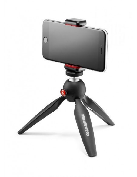 MINI TRÍPODE PIXI SMART PARA SMARTPHONE - NEGRO- MANFROTTO - MFMKPIXICLAMP-B