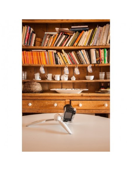 MINI TRÍPODE PIXI EVO - BLANCO