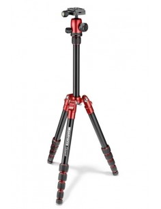 MANFROTTO ELEMENT TRAVELLER SMALL ALUMINIO ROJO