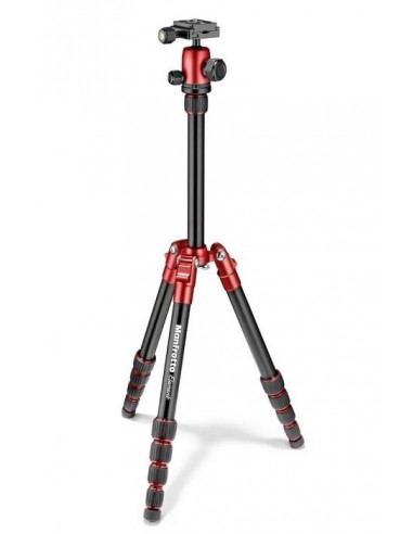 MANFROTTO ELEMENT TRAVELLER SMALL ALUMINIO ROJO