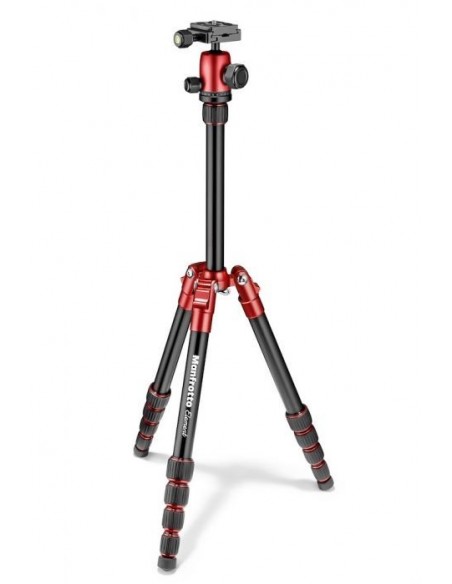 MANFROTTO ELEMENT TRAVELLER SMALL ALUMINIO ROJO
