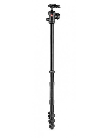 TRÍPODE BEFREE 2N1 CONVERTIBLE MONOPIE BLOQUEO PALANCA MANFROTTO- MFMKBFRLA4B-BHM